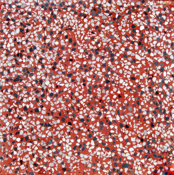 Gạch terrazzo 400x400 màu đỏ