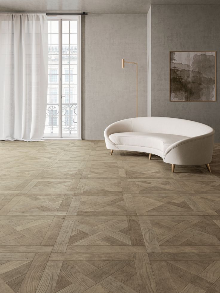 Gạch giả gỗ 80x80 lát nền phòng khách