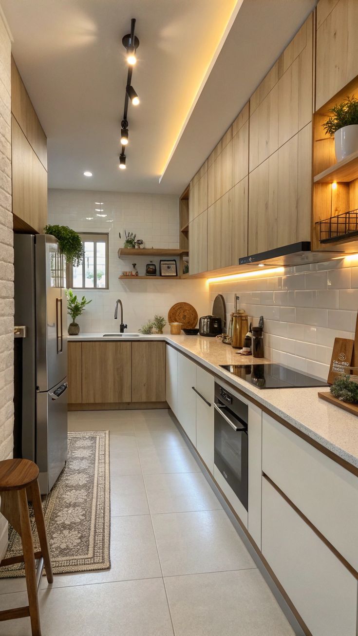 Gạch trang tri bếp màu trắng