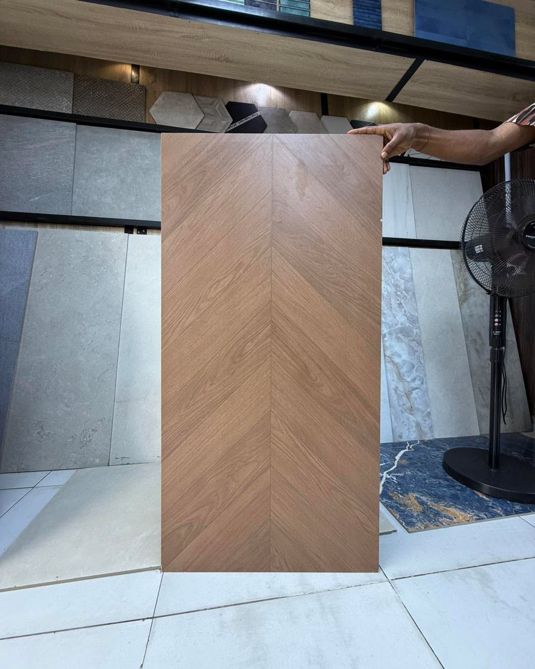 Hình thức tế mẫu gạch giả gỗ 60x120 xương cá